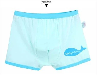 Bomull Boxer barn bär pojke trosor underkläder