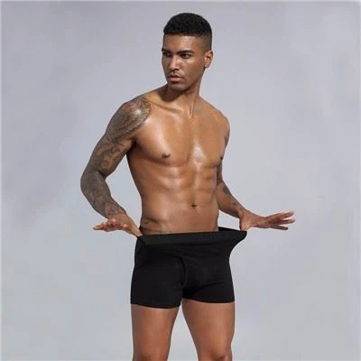 Bomull Solid Färgning Mens Boxers Försäljning Tillverkare