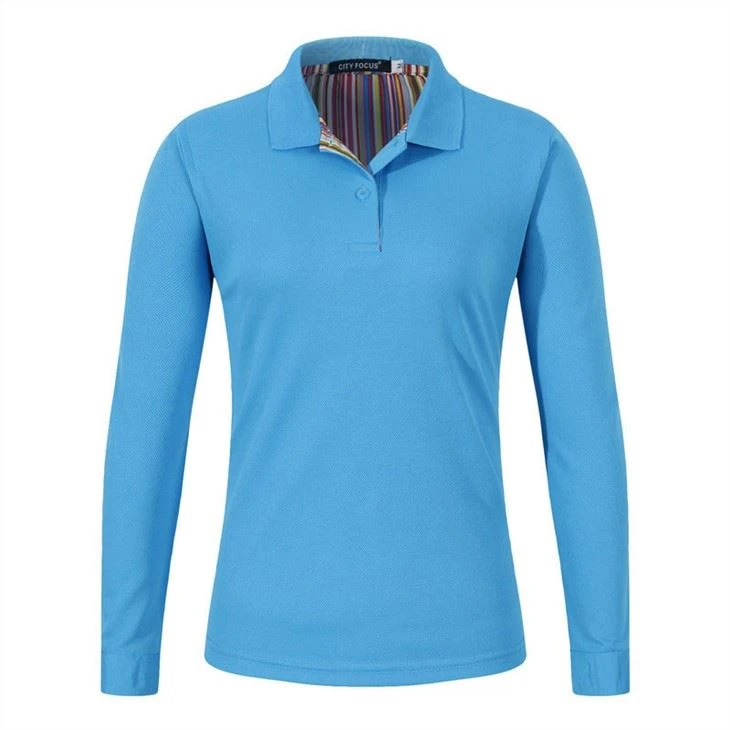 Custom Nieuwe 2021 Women Golf Polyester polo shirts